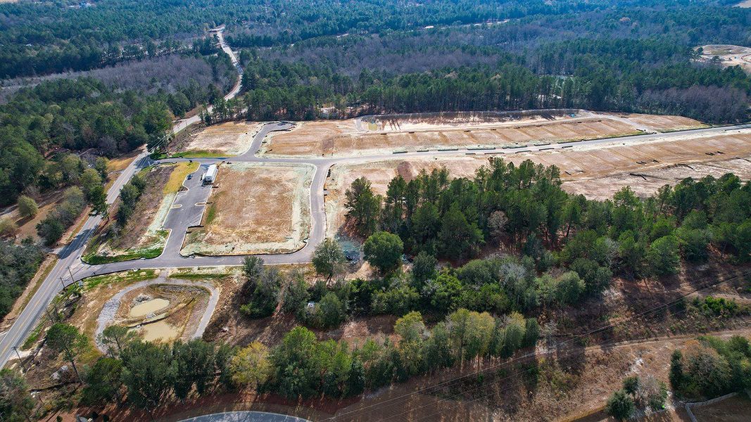 Site preparation and early development at Ferry Grove in Lexington, SC (Image 22).