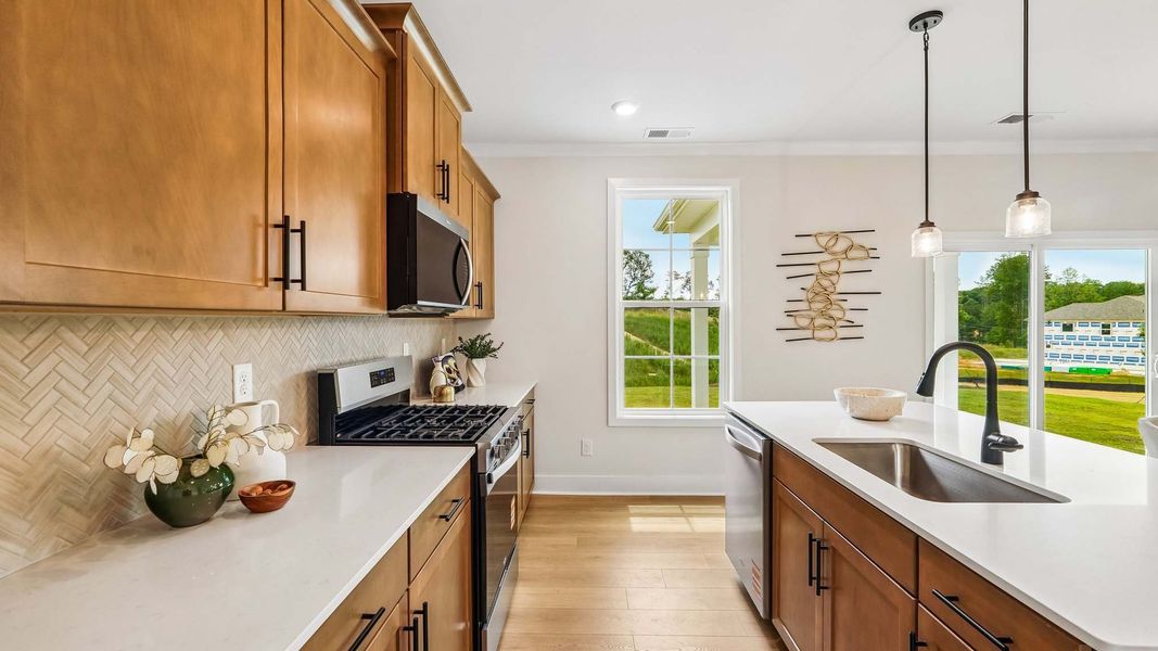 Furnished interior in a model home at Avalon of Gastonia in Gastonia (Image 13).