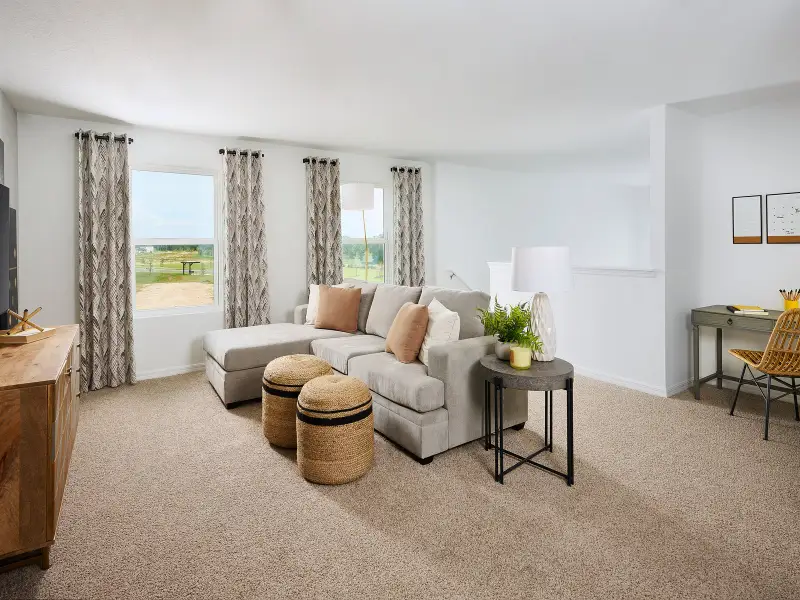 Furnished interior in a model home at Springs at Lake Alfred - Classic Series in Lake Alfred (Image 8).