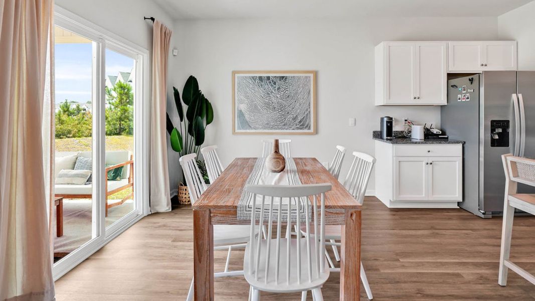 Furnished interior in a model home at Driftwood in Richlands (Image 13).