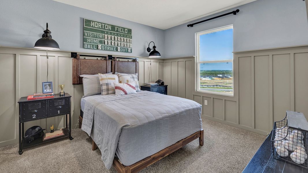 Furnished interior in a model home at Bollinger in Maxwell (Image 25). Furnished interior in a model home at Bollinger in Maxwell (Image 25).
