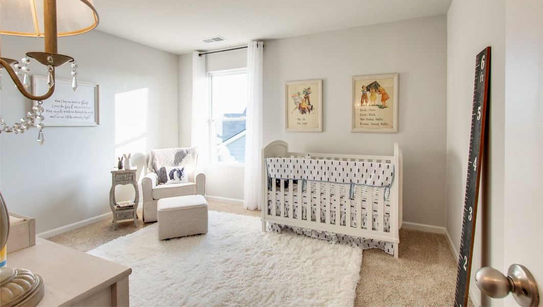 Furnished interior in a model home at The Parks in White House (Image 10). Furnished interior in a model home at The Parks in White House (Image 10).