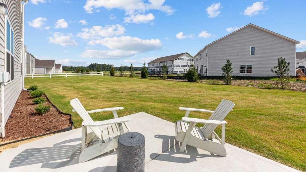 Exterior details of a home in Ridgewood Farms, Winterville (Image 4).