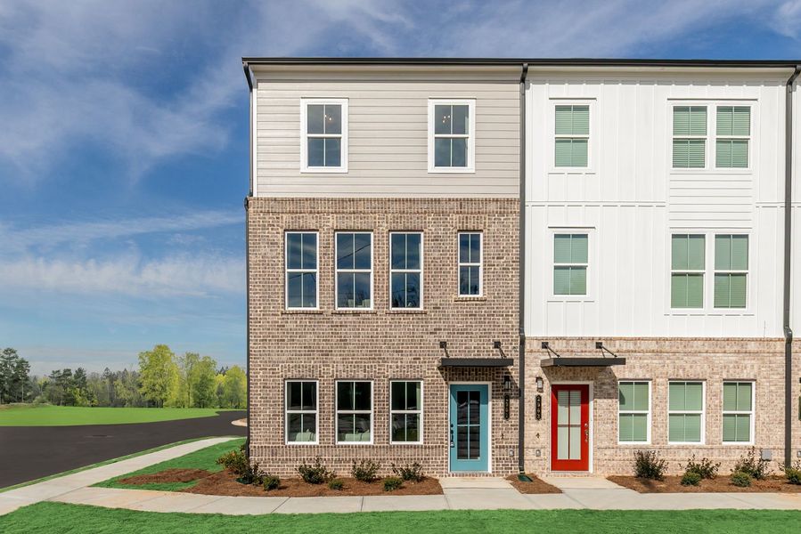 New construction townhomes in Lawrenceville