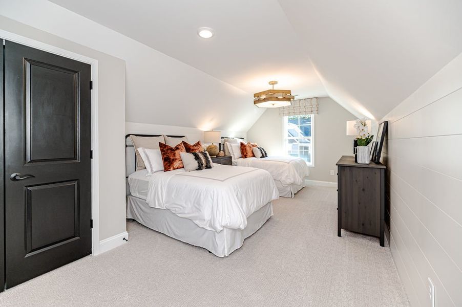 Furnished interior in a model home at Holston in Fuquay Varina (Image 18).