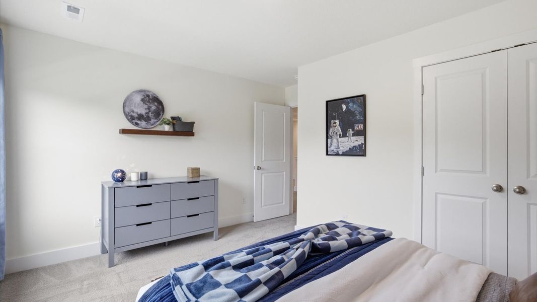 Furnished interior in a model home at Catlett Cove in Knoxville (Image 35).