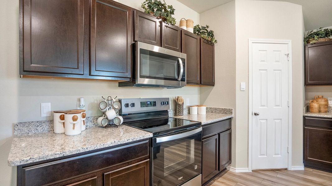 Furnished interior in a model home at Pecan Creek in Temple (Image 5).