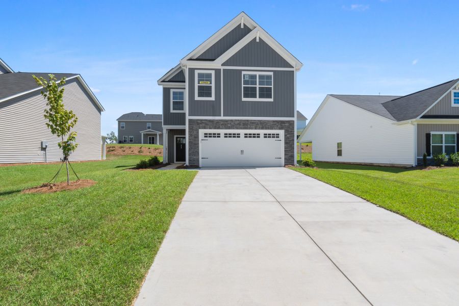 Front exterior of a home in the Nightingale Hills community, located in Lexington, SC (Image 5).