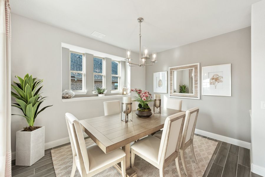 Dining Room. Bloomfield Homes - New Homes in Dallas Fort Worth, Texas