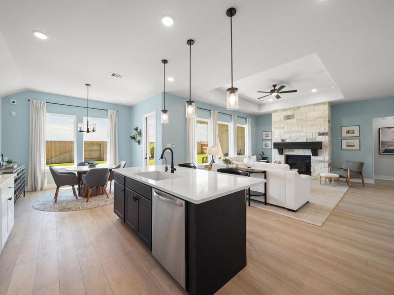 Furnished interior in a model home at Lago Mar in Texas City (Image 23). Furnished interior in a model home at Lago Mar in Texas City (Image 23).