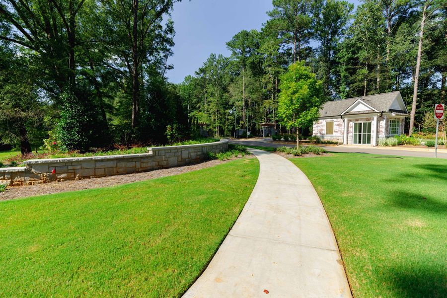 Waterside Gated Entrance