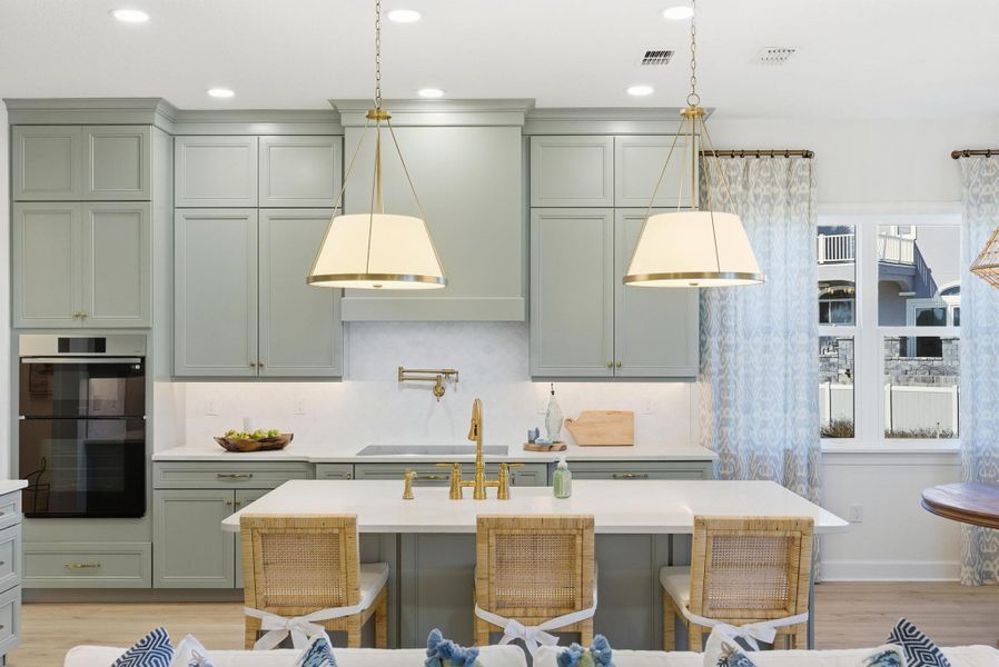 Furnished interior in a model home at Beachview Cove in Ormond Beach (Image 51).