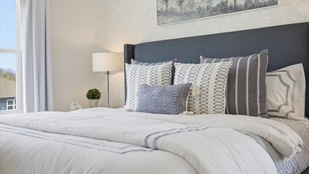 Furnished interior in a model home at Oak Hill in Vonore (Image 17).