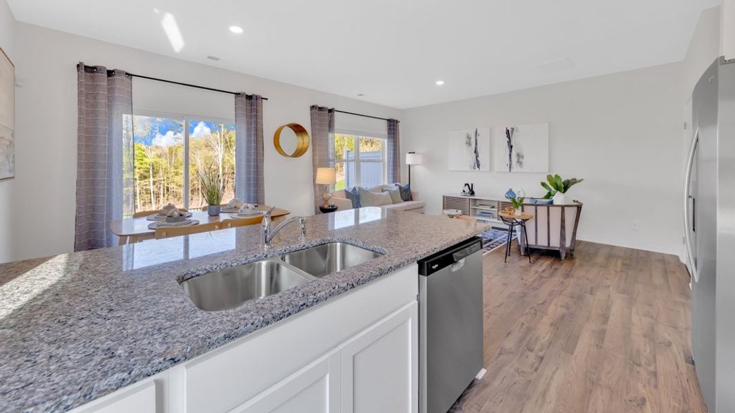 Furnished interior in a model home at Cherokee Crossing in Kodak (Image 18).