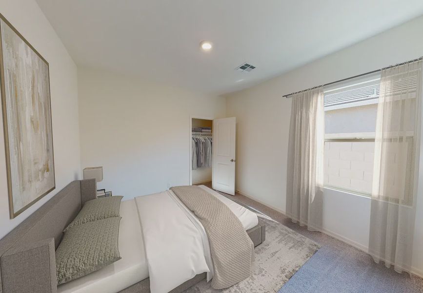 Furnished interior in a model home at Laveen Farms in Phoenix (Image 6).