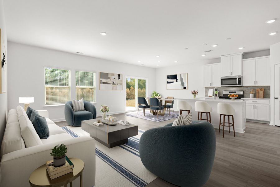 Furnished interior in a model home at Palmetto Place in Longs (Image 13).