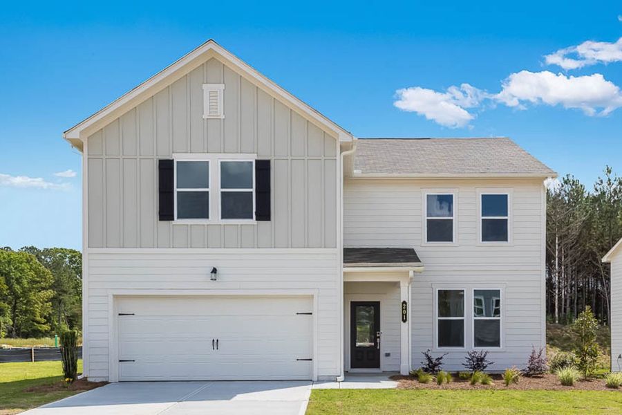Front exterior of a home in the Weatherfield community, located in Buford, GA (Image 1). Front exterior of a home in the Weatherfield community, located in Buford, GA (Image 1).