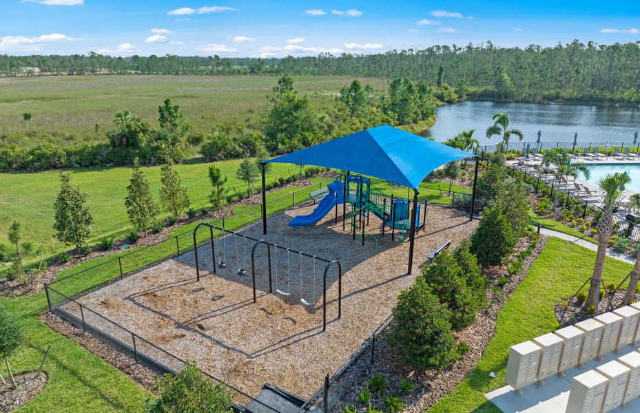 Private Amenities in this affordable new home community in North Port, Florida