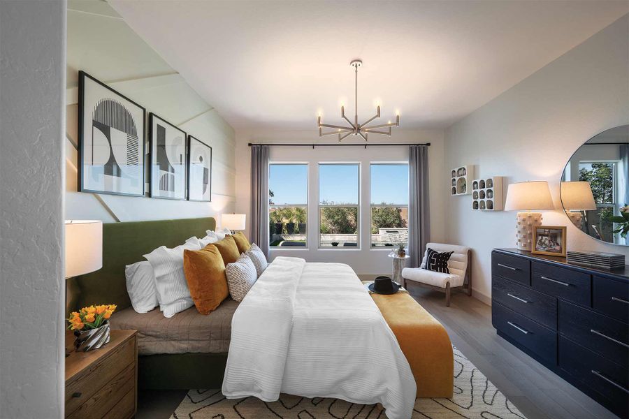 Furnished interior in a model home at Tavolo at Soleo in San Tan Valley (Image 7). Furnished interior in a model home at Tavolo at Soleo in San Tan Valley (Image 7).