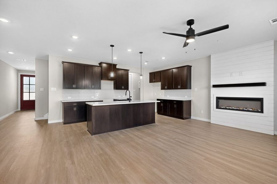 Furnished interior in a model home at Heath Golf and Yacht Club in Heath (Image 7).