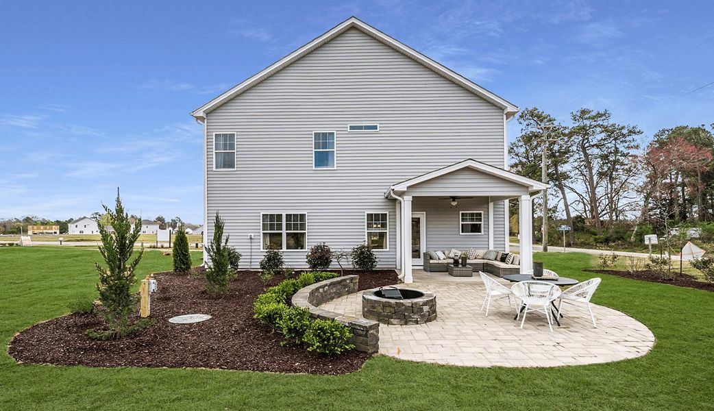 Spacious Outdoor Living Areas