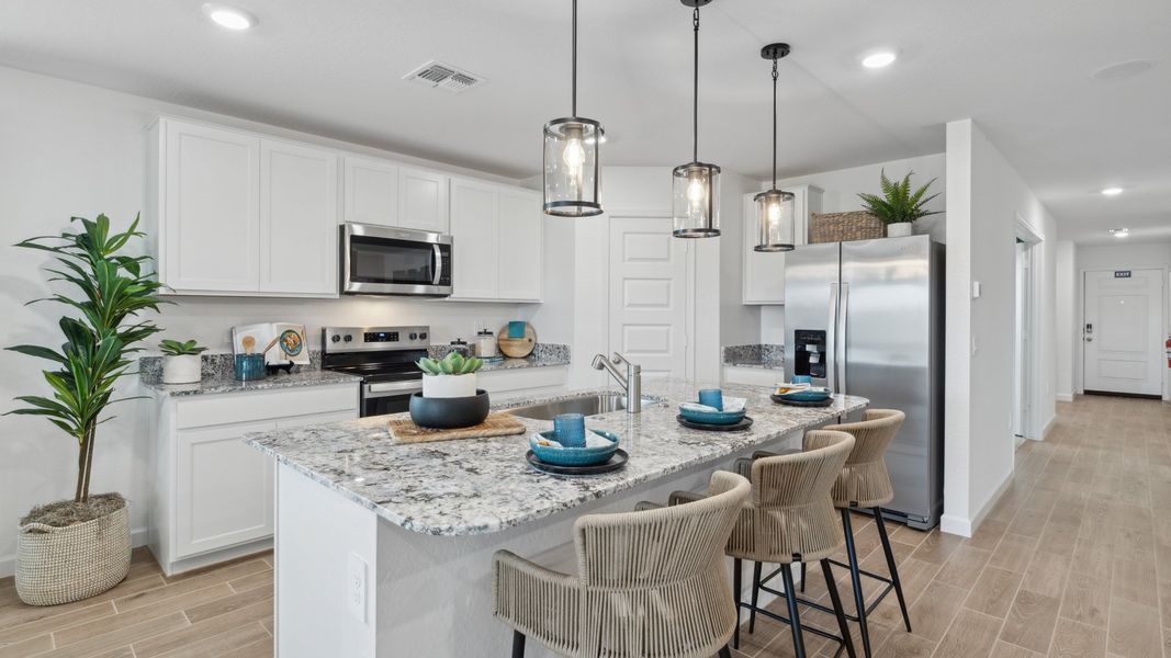 Furnished interior in a model home at Remington in Buckeye (Image 33).