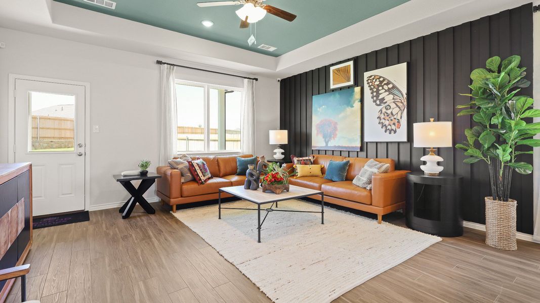 Model Home Family Room