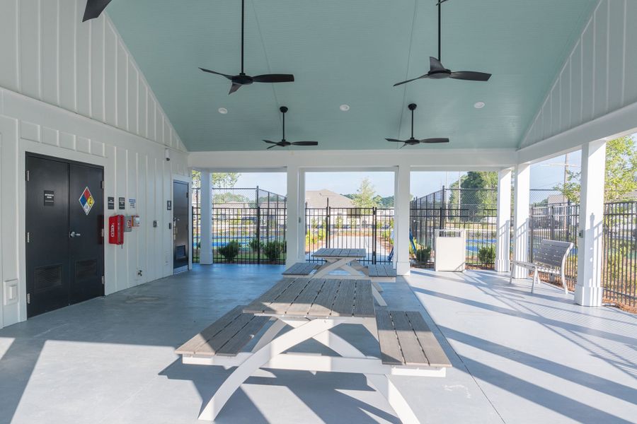 Covered Gathering Space Covered Gathering Space