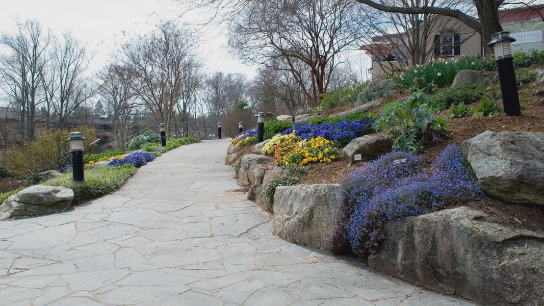 Downtown Greenville, SC minutes from Hickory Heights townhome community by DRB Homes