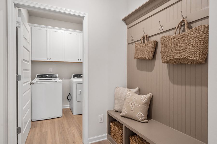 The Pearson - Mudroom with Optional Boot Bench