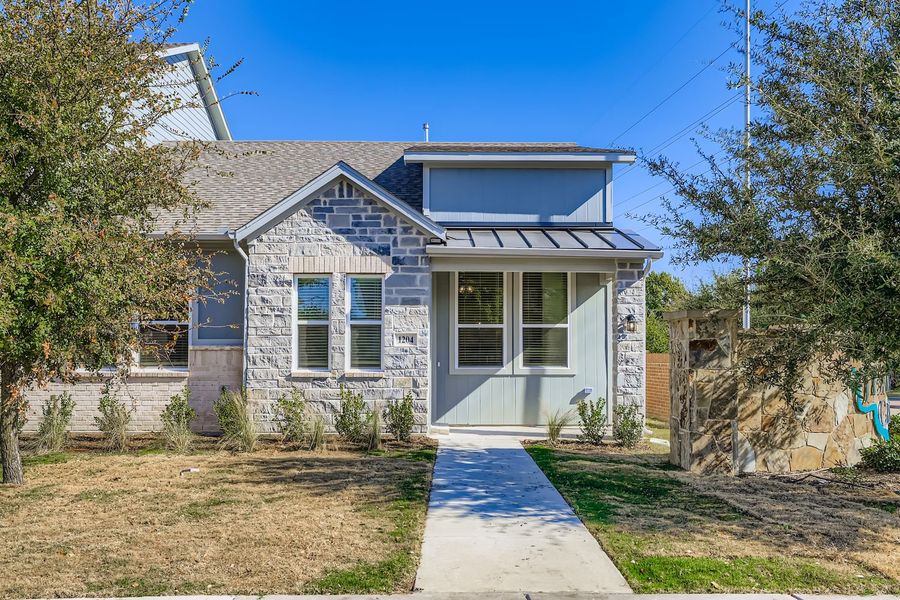 Front exterior of a home in the Jeans Creek community, located in McKinney, TX (Image 8). Front exterior of a home in the Jeans Creek community, located in McKinney, TX (Image 8).