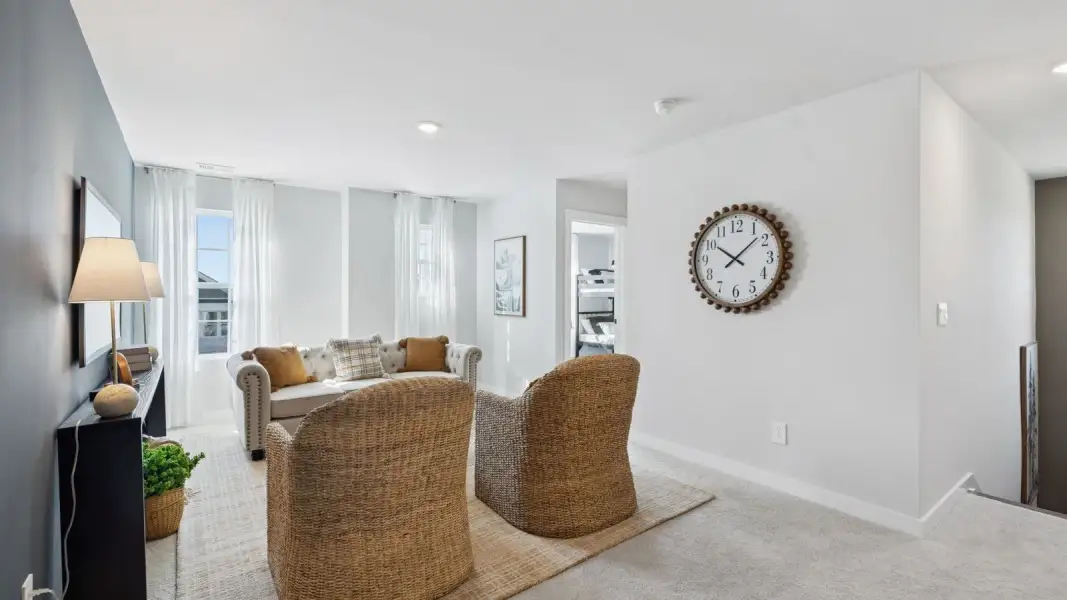 Furnished interior in a model home at Walnut Ridge in Lebanon (Image 35).