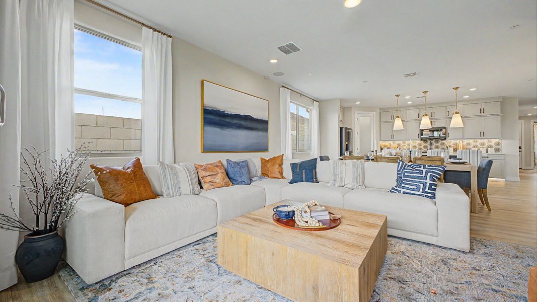 Furnished interior in a model home at Saguaro Hills at Vistancia in Peoria (Image 20). Furnished interior in a model home at Saguaro Hills at Vistancia in Peoria (Image 20).