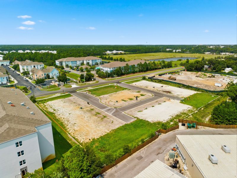 Site preparation and early development at Coral Cove in Panama City Beach, FL (Image 12).