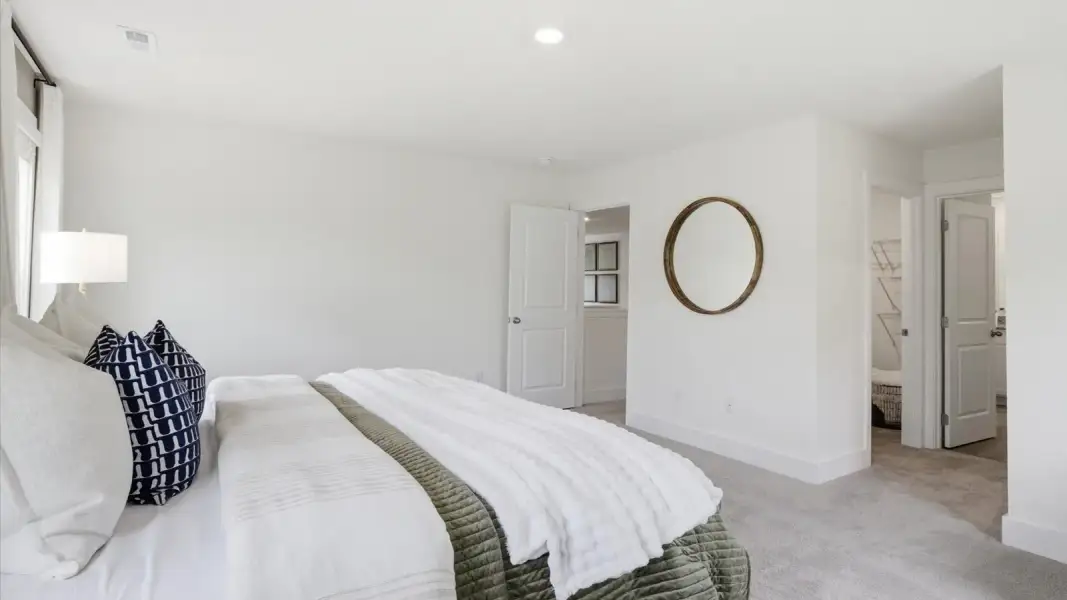 Furnished interior in a model home at Reina Vista in Loudon (Image 24). Furnished interior in a model home at Reina Vista in Loudon (Image 24).