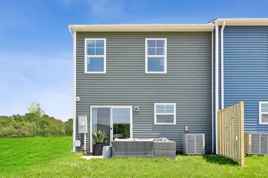 Enjoy outdoor living with a patio or covered patio