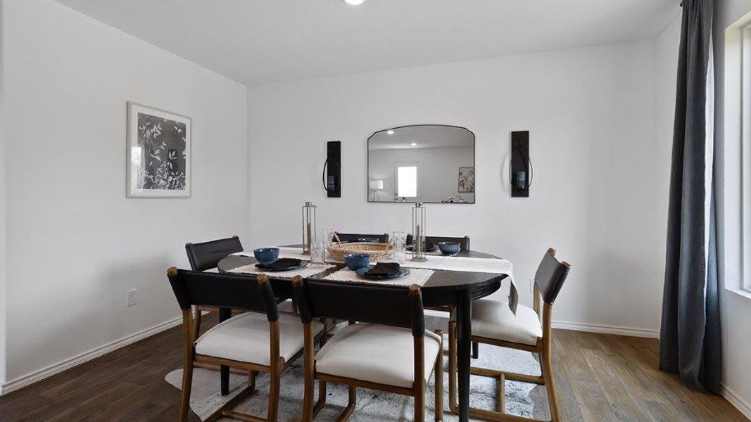 Furnished interior in a model home at Lucero in San Antonio (Image 14).