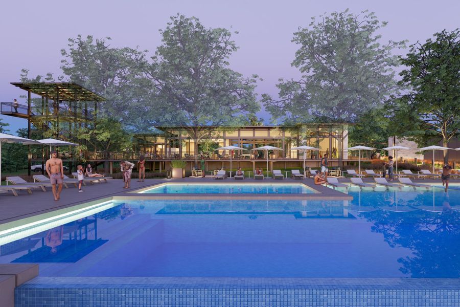 Amenity Center Rendering Amenity Center Rendering
