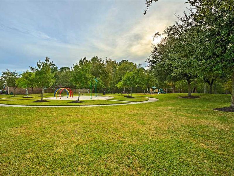 splashpad and playground