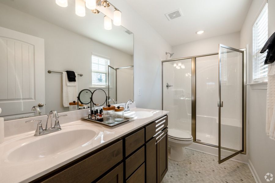 Furnished interior in a model home at Talia Trace in Smyrna (Image 34).