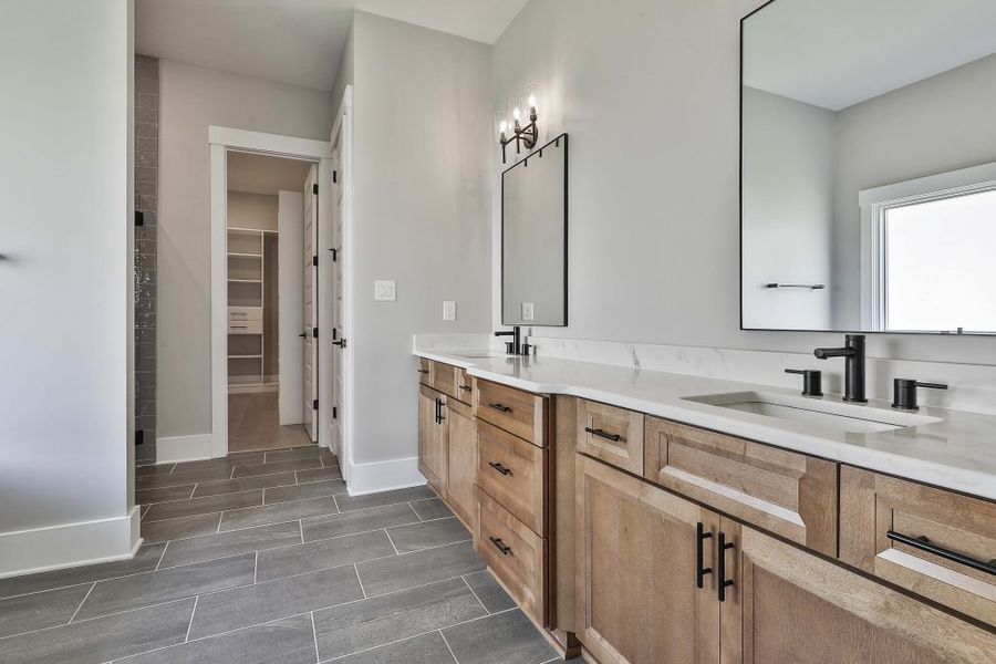 Furnished interior in a model home at Mill Farms in Peachtree City (Image 6). Furnished interior in a model home at Mill Farms in Peachtree City (Image 6).