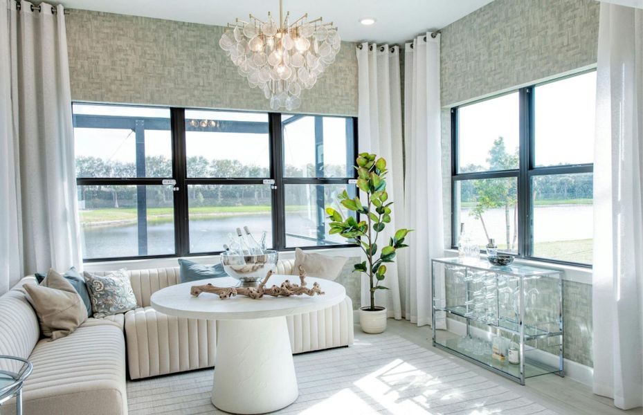 A Cozy Sunroom with Endless Natural Light A Cozy Sunroom with Endless Natural Light
