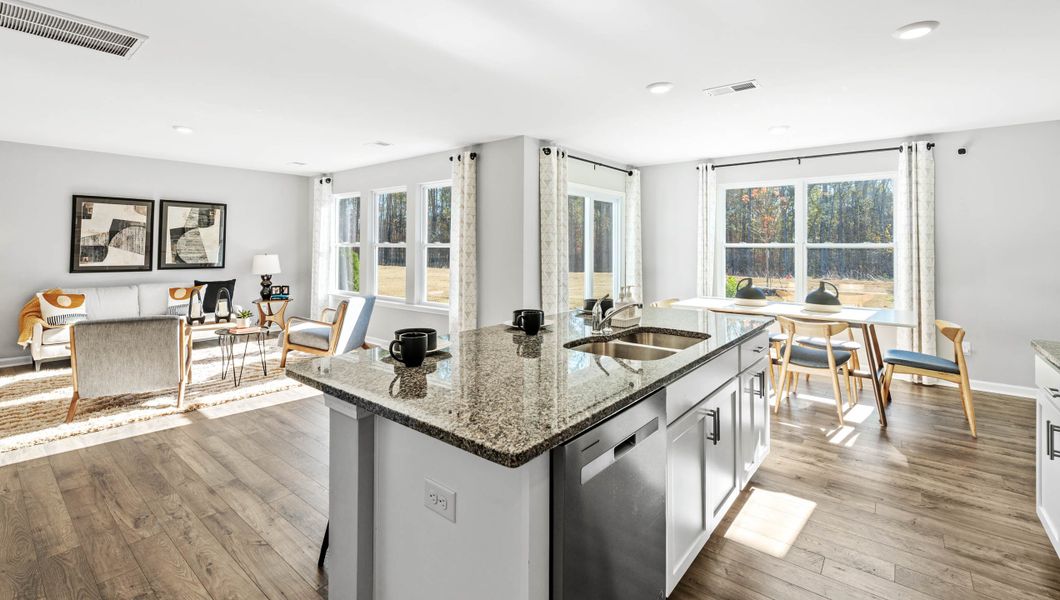 Furnished interior in a model home at Varner Station in Woodruff (Image 14). Furnished interior in a model home at Varner Station in Woodruff (Image 14).