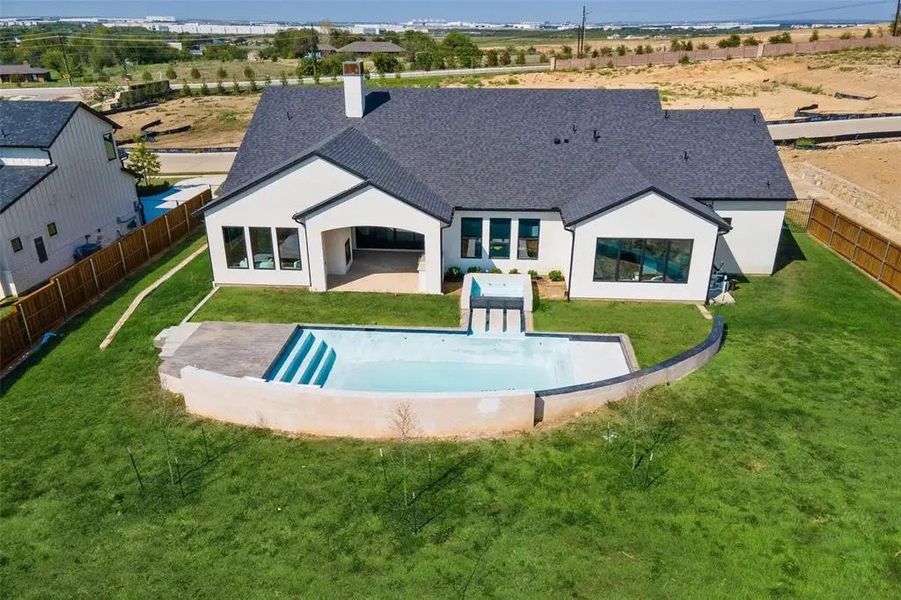 Street view of homes within the The Vines master-planned community in Haslet, TX (Image 15). Street view of homes within the The Vines master-planned community in Haslet, TX (Image 15).