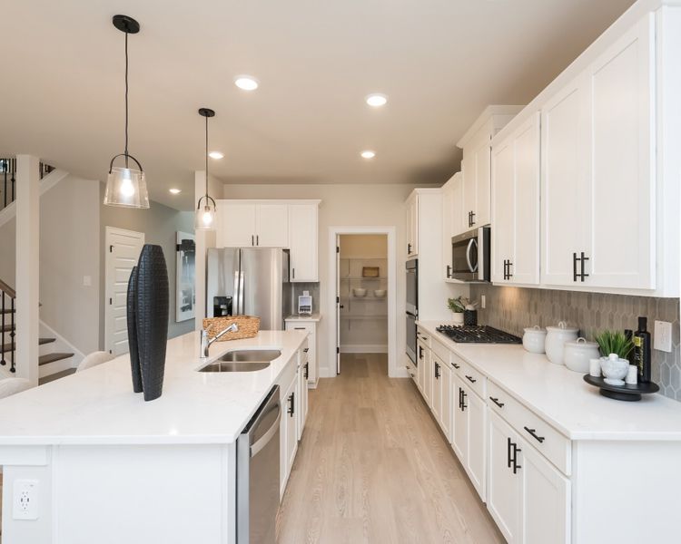 Furnished interior in a model home at Manning Mill in Adairsville (Image 5). Furnished interior in a model home at Manning Mill in Adairsville (Image 5).