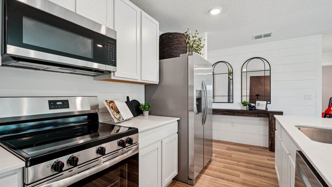 Furnished interior in a model home at Derby Creek in Ocala (Image 6). Furnished interior in a model home at Derby Creek in Ocala (Image 6).