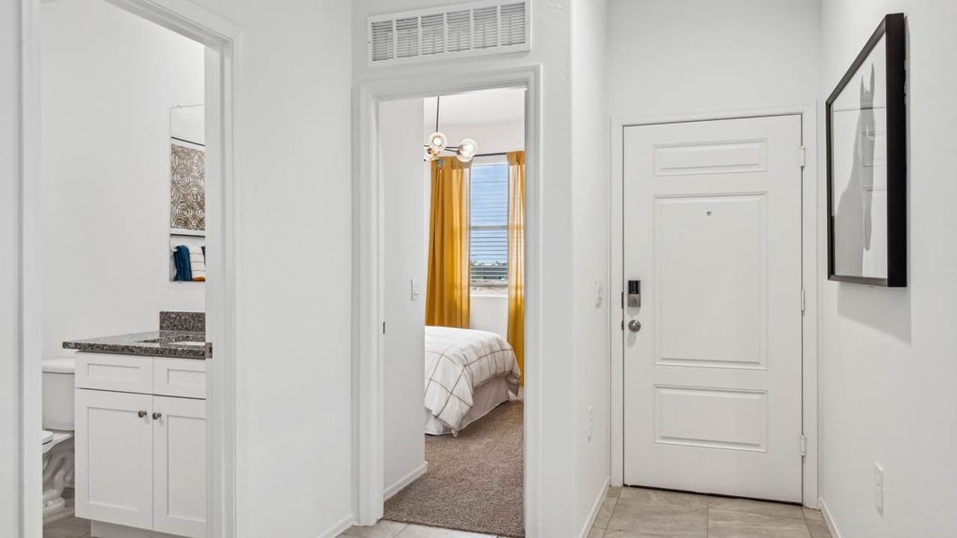 Furnished interior in a model home at Elena Trails in Maricopa (Image 41).