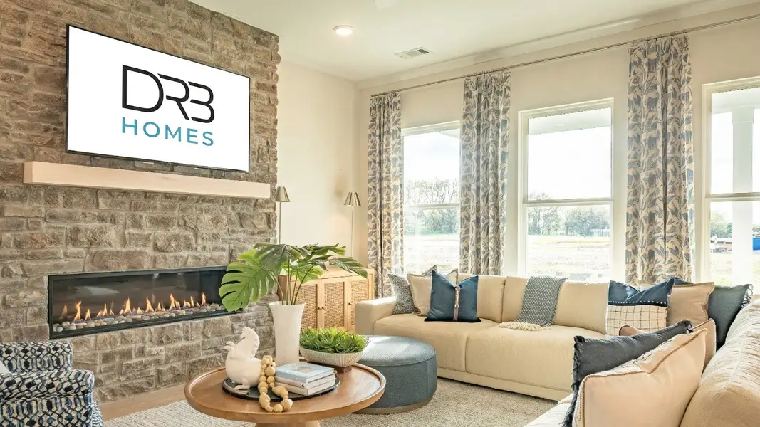 Furnished interior in a model home at Northridge Park in Murfreesboro (Image 8).