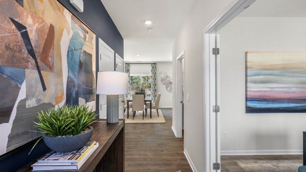 Furnished interior in a model home at Gretchen Pines in West End (Image 29). Furnished interior in a model home at Gretchen Pines in West End (Image 29).