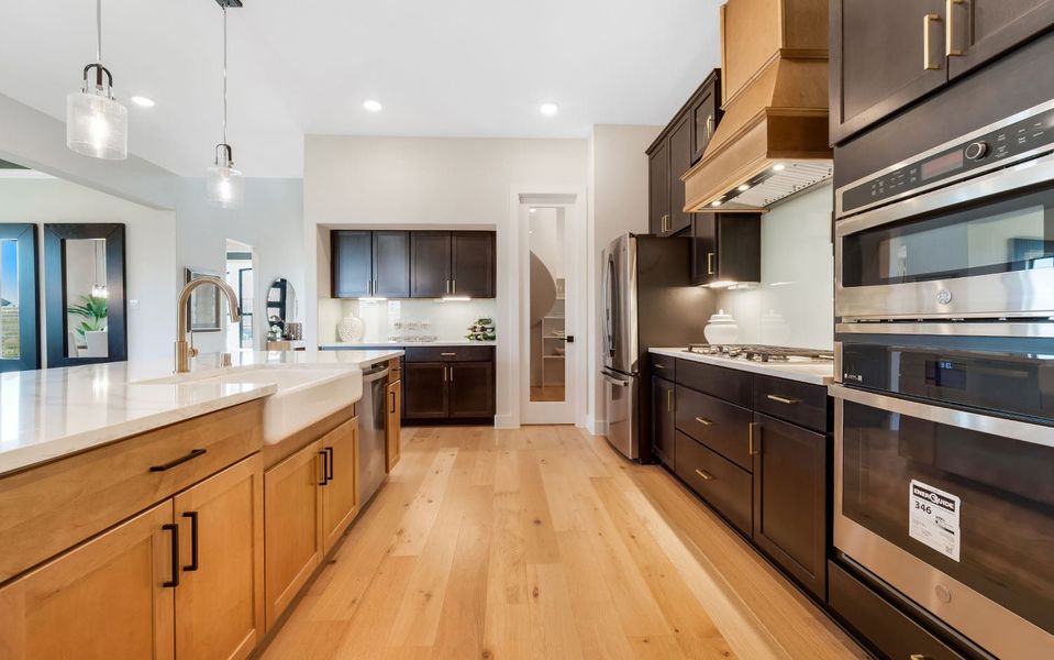 Furnished interior in a model home at Marvida in Cypress (Image 38).